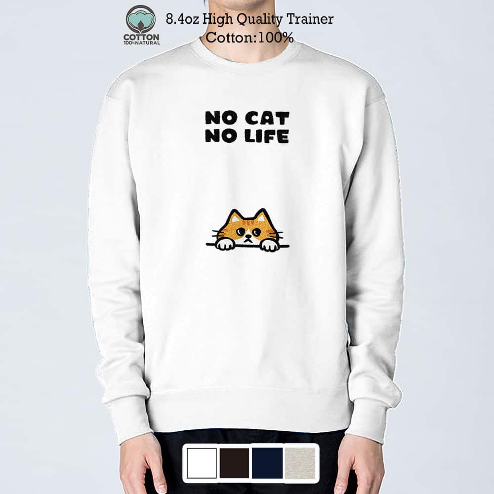 トレーナー 長袖 何か気になる茶トラ猫(wakat) 8.4oz (オンス) 綿100% メンズ レディース 洗濯 大きいサイズ ホワイト ブラック ディープ ...