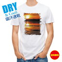 釣り Tシャツ アウトドア 夕焼け 釣り 魚 ルアー T シャツ メンズ 半袖 ロゴ 文字 春 夏 秋 トップス 安い 面白い 大きいサイズ 洗濯 ポリエステル...