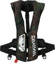 ダイワ (Daiwa) DF-2021 グリーンカモ フリーサイズ(ウォッシャブルライフジャケット(肩掛けタイプ自動・手動膨脹式))