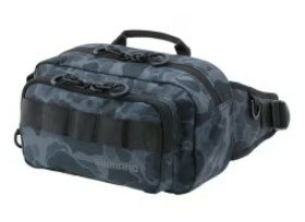 シマノ (shimano) BW-021T ブラックカモ Sサイズ ヒップバッグ