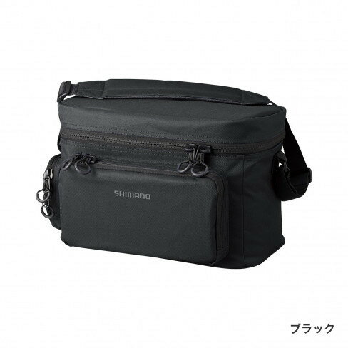 シマノ (Shimano) BA-038T ブラック Mサイズ タックルクッションバッグ