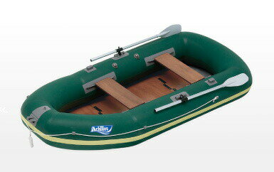 アキレス (Achilles) ECU4-942 4人乗り ゴムボート (水遊び、野池、ダム ゴムボート ローボート 災害対策)