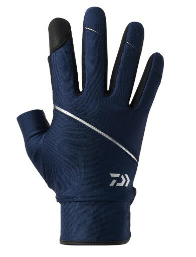 ダイワ (Daiwa) DG-3025W ネイビー XLサイズ（キャスティンググローブ 2本カット）
