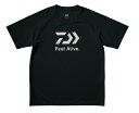 ダイワ (Daiwa) DE-3925 ブラック Lサイズ(Feel Alive. ドライTシャツ)