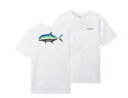 シマノ (Shimano) SH-005W ホワイト XSサイズ グラフィック 速乾 Tシャツ