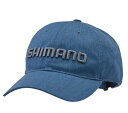 シマノ (Shimano) CA-007V ミックスブルー Mサイズ ツイル キャップ