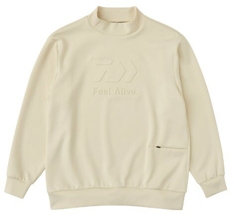 ダイワ (Daiwa) DE-8725 ライトベージュ Lサイズ DANROTECHスウェットモックネック