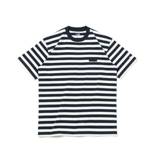 NEW ERA (ニューエラジャパン) 半袖 コットン Tシャツ Border ネイビー/グレー Sサイズ レギュラーフィット【ニューエラアウトドア】 NEW ERA (ニューエラジャパン) 半袖 コットン Tシャツ Border ネイビー/グレー Sサイズ レギュラーフィット【ニューエラアウトドア】