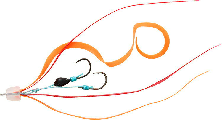 ダイワ 紅牙替えユニットβ SS 中井チューン レッドラメ・紅牙オレンジ （鯛ラバ、タイラバ、スカート）