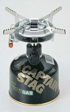 CAPTAIN STAG (キャプテンスタッグ) M-7900 小型ガスバーナーコンロ (ソロキャンプ ファミリーキャンプ)（ガスは別売です）