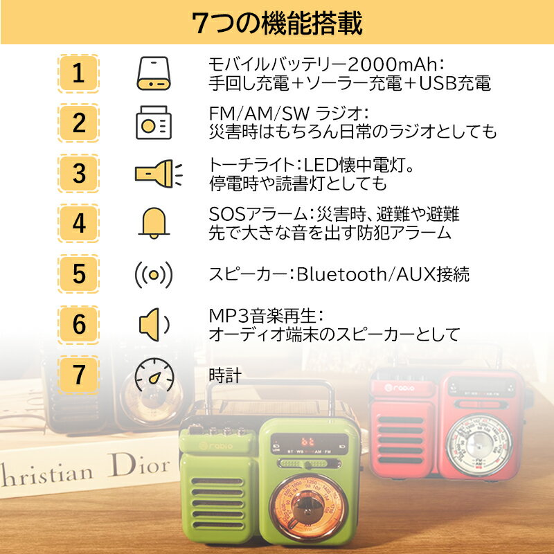 �ޥ����ȥ��饸�� ��ȥ� ¿��ǽ�ɺҥ饸�� �磻��쥹���ԡ����� �ɺҥ饸�� ������� ���� ��Х���Хåƥ꡼ bluetooth ���ԡ����� �����ȥɥ�