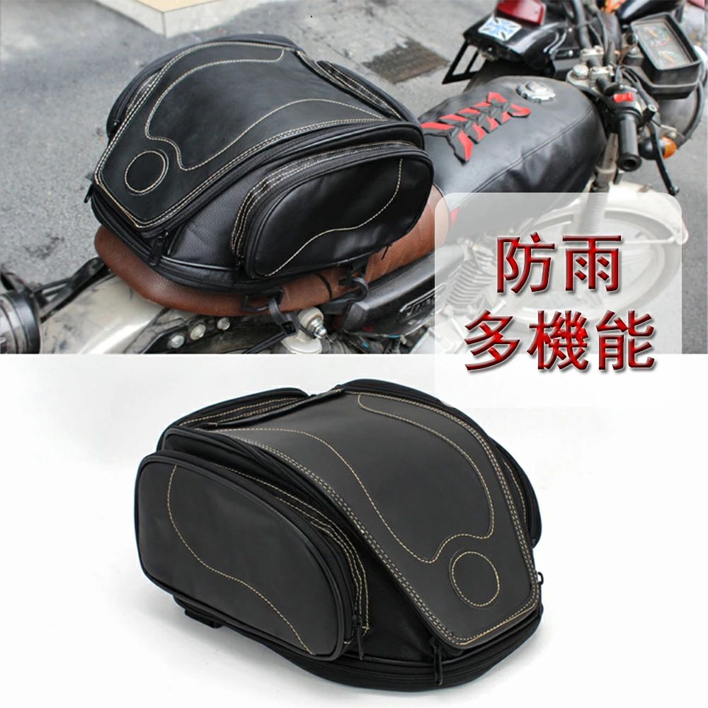 リアシートバッグ オートバイ大容量 防水 バイク用品 軽量 耐衝撃性 しっかり固定 ...