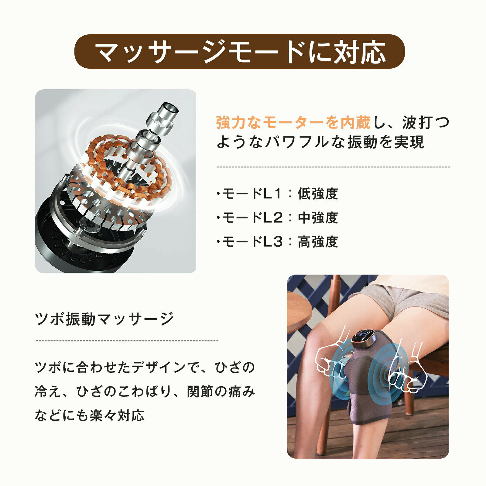 膝マッサージ器 膝 肩 肘 多用途 保温 膝マッサージャー 膝サポーター 膝用 膝当て 膝ケア マッサージ器 フットマッサージャー 年上 温熱 調節可能 暖かい 膝関節 関節痛 老人 ギフト 電熱膝マッサージ器