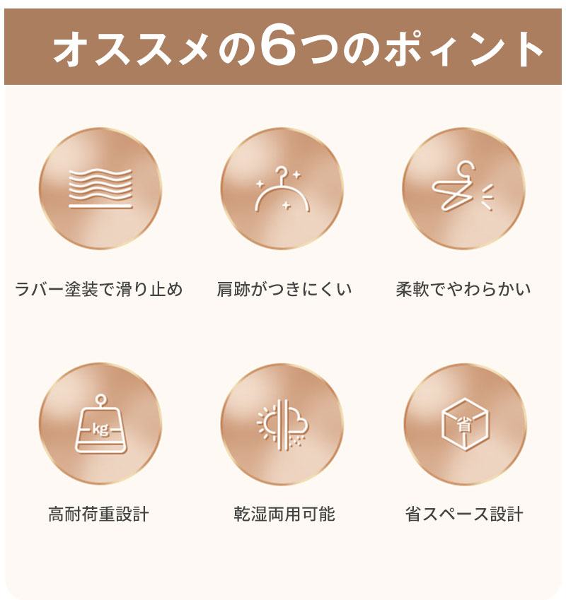 すべらない ハンガー 10本〜100本セット 滑らないハンガー 型崩れ防止 薄型ハンガー 軽量設計 シリコンハンガー ぷにぷにラバー塗装 高級ハンガー 肩跡防止設計 乾湿両用 高耐久シリコン滑り止めハンガー 多機能ハンガーセット anhelopro-10015427 Anhelo サンプル画像2