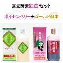 マラソンセール中ポイント18倍初回購入500円クーポン次回購入500円クーポン冨元酵素ゴールド酵素とボイセンベリー酵素2本セット酵素ミニボトルプレゼント中送料無...