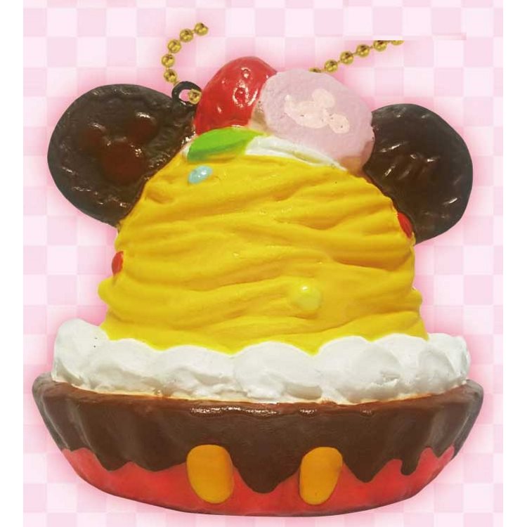 ディズニー ミッキー ぷにぷにマスコット ボールチェーン付き パンプキン タルト Sweets Party 628152