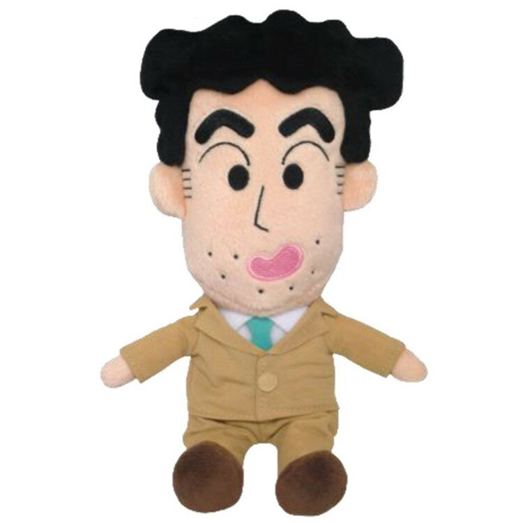 商品説明 〔Crayon Shinchan〕 ハチャメチャスーパー幼稚園児、クレヨンしんちゃんから待望の「ひろし」のぬいぐるみが登場！しんちゃんのぬいぐるみと一緒に揃えてもっていたいね♪ お部屋のインテリアとして可愛く飾ったりプレゼントにもおすすめです(^O^) 仕様内容 【サイズ】W8×D7×H22cm 特記事項画像はあくまでも商品イメージになります。実際の商品と色や仕様が多少異なる場合がございます。 ※メーカー希望小売価格はメーカーカタログに基づいて掲載しています。