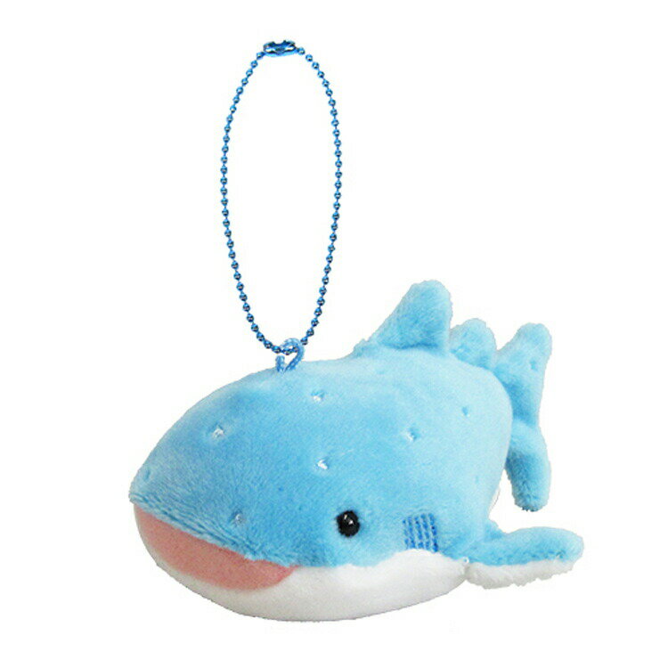 Key Holder - 海中散歩 ふわもこマスコット ジンベエザメ 031036