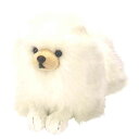ひざわんこ ぬいぐるみ S ポメラニアン クリーム 犬 ふわふわ かわいい サンレモン 046454