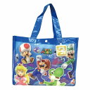 スーパーマリオ ビーチバッグ トートバッグ ブルー プールバッグ 子供 キッズ サマーアイテム 133051(4)