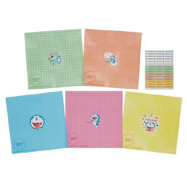 ドラえもん おにぎりラップ 5柄 各3枚入 167104