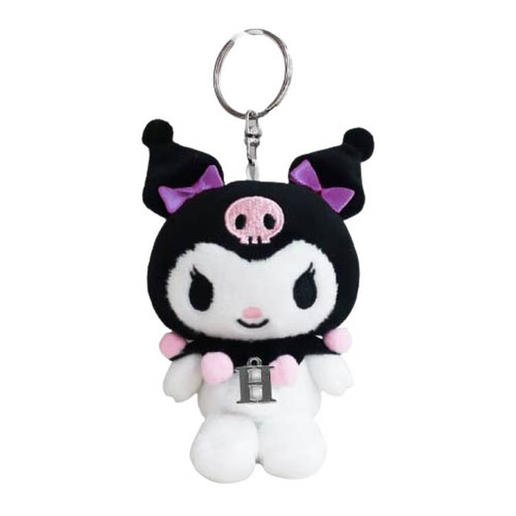 クロミ イニシャルマスコット ツインテ H キーホルダー ぬいぐるみ 182180