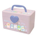 すみっコぐらし 持ち手付きボックス S おばけのナイトパーク すみっこ 小物入れ 卓上 持ち運び トレイ付き 563851