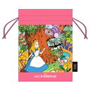 不思議の国のアリス 巾着 レトロアートコレクション 1990 復刻アート 第4弾 728230