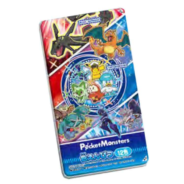ポケットモンスター ポケモン 色えんぴつ 12色 缶ケース入り わくわく新学期シリーズ 691013