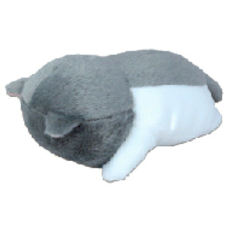 ぼうみたいなねこ ぬいぐるみ うつぶせ ねずぼう