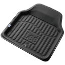 Lee タフマット リア・フロントSS兼用 前席用SS・後席兼用 ブラック カー用品 851005