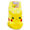 ポケットモンスター ポケモン グッズ もっこもこ靴下 キッズ ピカチュウ ドット ウインターアイテム 009917