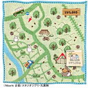 となりのトトロ ミニタオル お散歩地図 875973