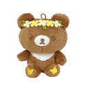 リラックマ Play Charm チャイロイコグマ ぬいぐるみ スマホスタンド 取り外し簡単 デコ 6246