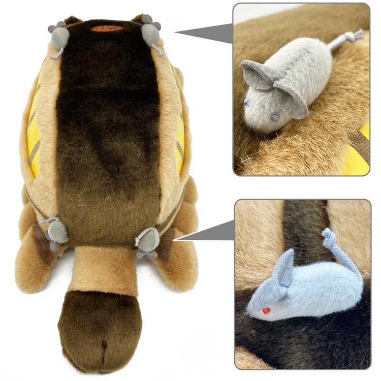 送料無料 となりのトトロ ぬいぐるみ L ネコバス 大きい