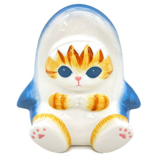mofusand モフサンド グッズ 陶器貯金箱 サメにゃん 068342 mofusand モフサンド グッズ 陶器貯金箱 サメにゃん 068342