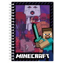 Minecraft マインクラフト グッズ ギミック付きリングノート 1.ネザーゲート エンスカイ