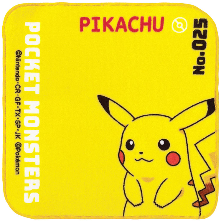 ポケットモンスター ポケモン グッズ N4812-17 プチタオル ピカチュウ 066972