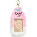 おぱんちゅうさぎ グッズ トレカケース ベージュ トレカ チェキ ホルダー 推し活グッズ 091029