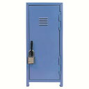LITTLE LOCKER リトルロッカー Sサイズ ブルー 鍵付き 小物入れ インテリア 224631