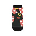 ポケットモンスター ポケモン キャラックス ブラッキー ドット ソックス 靴下 くるぶし 070313
