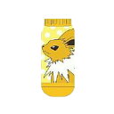 ポケットモンスター ポケモン キャラックス サンダース ドット ジュニア ソックス 靴下 くるぶし 070382