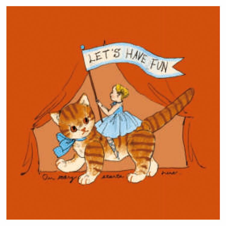 くらはしれい 裏紙メモ 縞猫 メモ帳 レトロ かわいい 704050のサムネイル