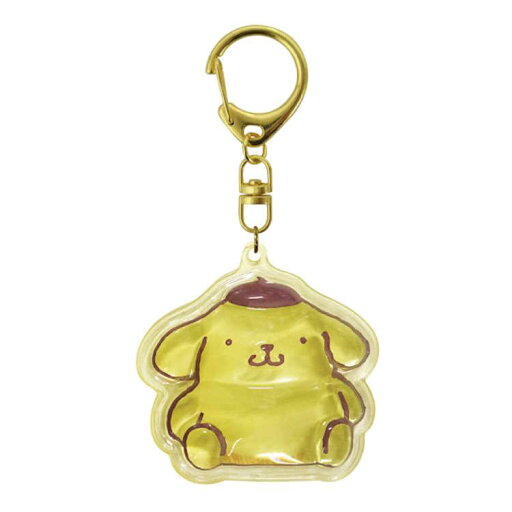 ポムポムプリン ぷっくりったいキーホルダー 立体マスコット 582401 ポムポムプリン ぷっくりったいキーホルダー 立体マスコット 582401
