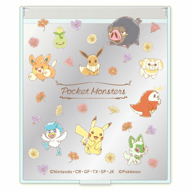 ポケットモンスター ポケモン グッズ ミラー M チラシ フラワーカフェ 141540