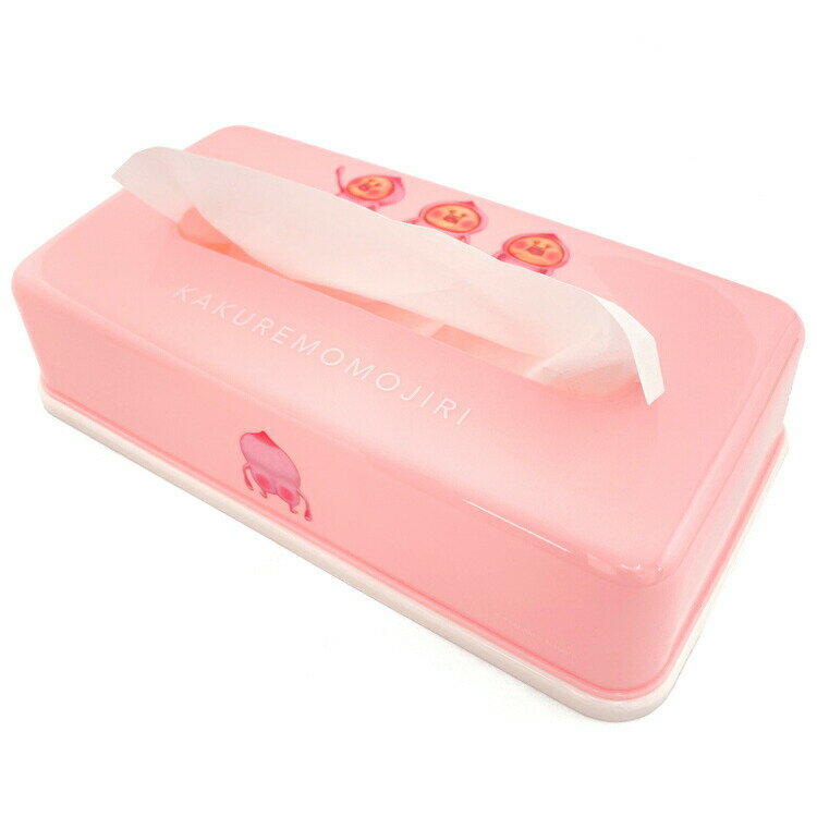 こびとづかん TSST0 ティッシュストッカー 1段 カクレモモジリ ティッシュケース ソフトパック