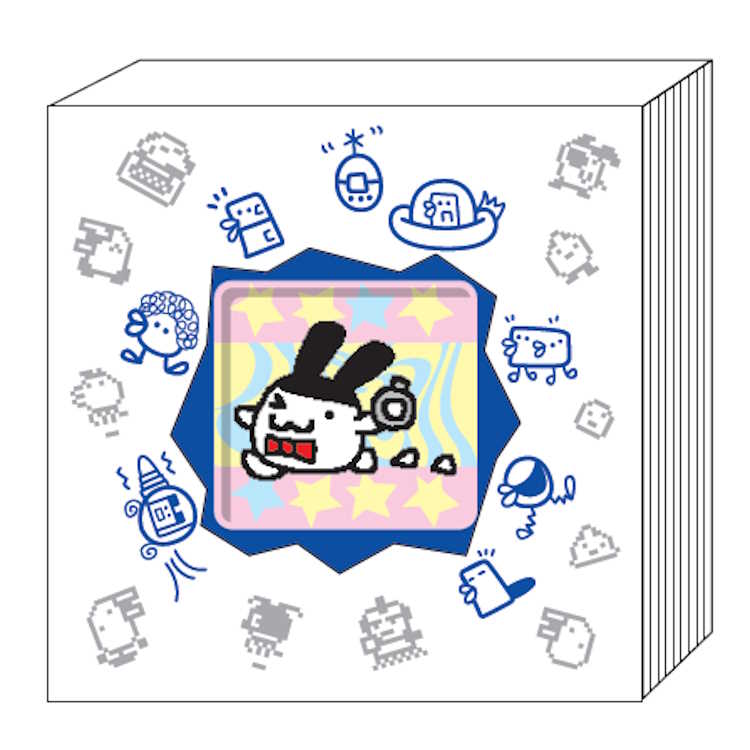 たまごっち グッズ 窓付スクエアメモ (B) メモ帳 765808