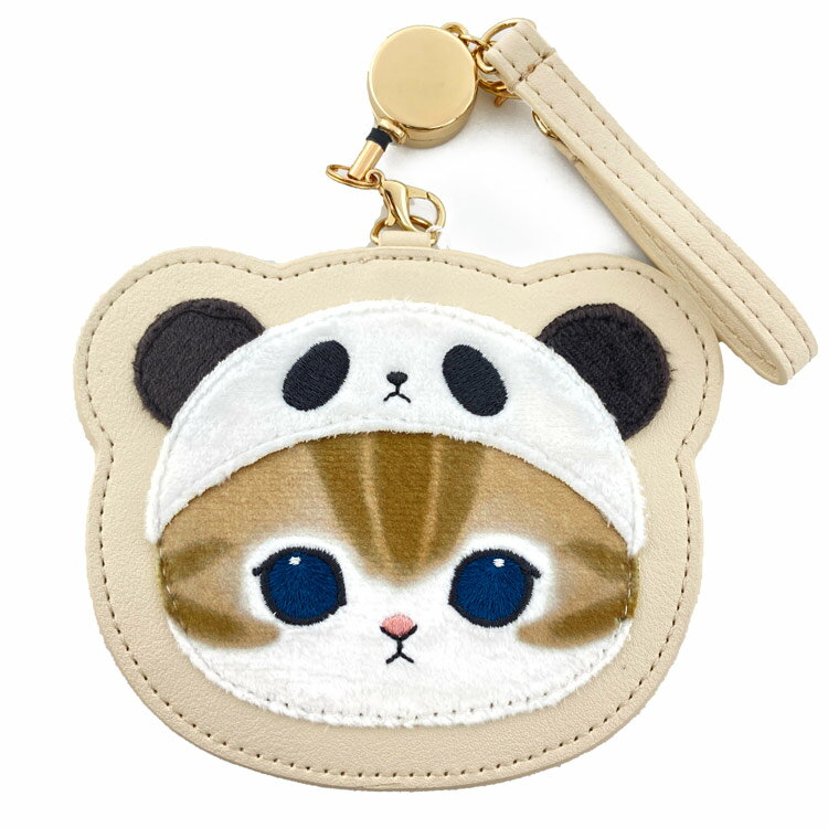 mofusand モフサンド グッズ ダイカットパスケース ぱんだ ふんわり 第2弾 127162