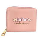 なんでもいきもの 折りたたみ財布 エビとカニ PINK 147577