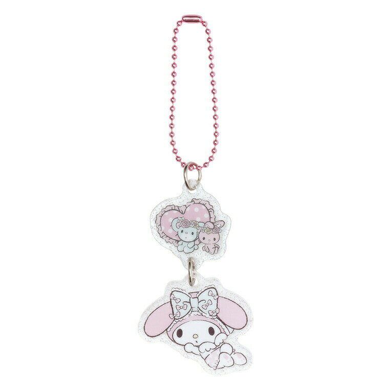 マイメロディ アクリルキーホルダー 夜ののんびりタイム 077482